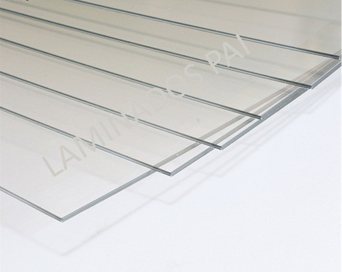 Placa Transparente Cristal Simil Acrilico 1.22x2.44mt 0,8mm 0