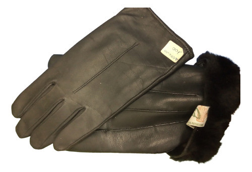 Guante De Cuero Con Piel Sintética 0