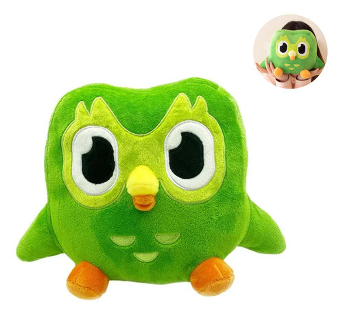 Brinquedo De Pelúcia Green Owl Para Meninos, Presentes E Dec 0