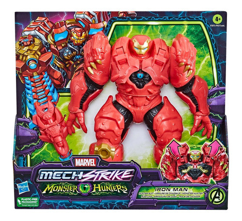 Boneco Marvel Monster Hunters Homem De Ferro Hasbro F5073 0