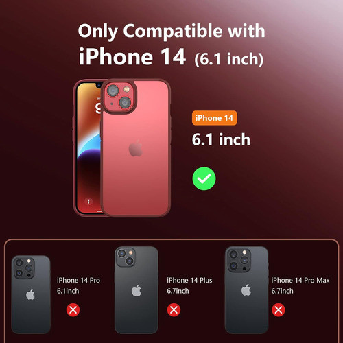 Funda 3 1 iPhone 14 2 Protectores Lente Mejorados 2 Protecto 1
