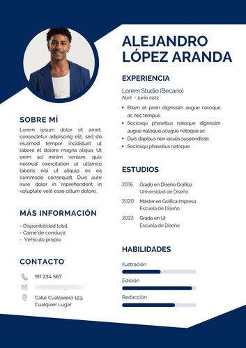 Cv Curriculum Vitae Editable - 50 Diseños Modernos + Bonos 1