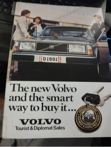 Follleto Catálogo Original Impreso Volvo 1979 0