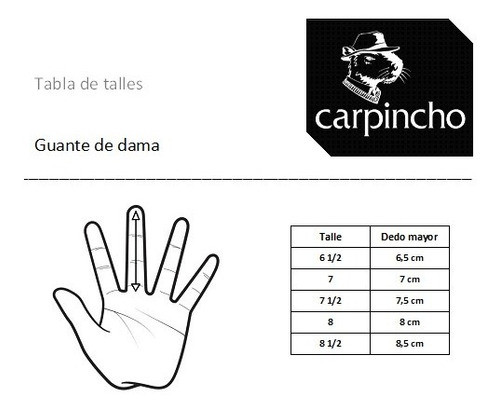 Guantes De Cabrito De Dama 1