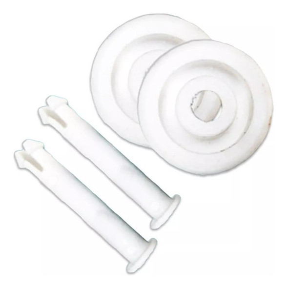 Rueda C/ Perno Limpiafondos Aluminio 48 Y 83cm Vulcano X 2u 0