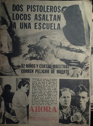 Ahora 1956 Juanito Belmonte Olmedo Grace Kelly Box Policial 0