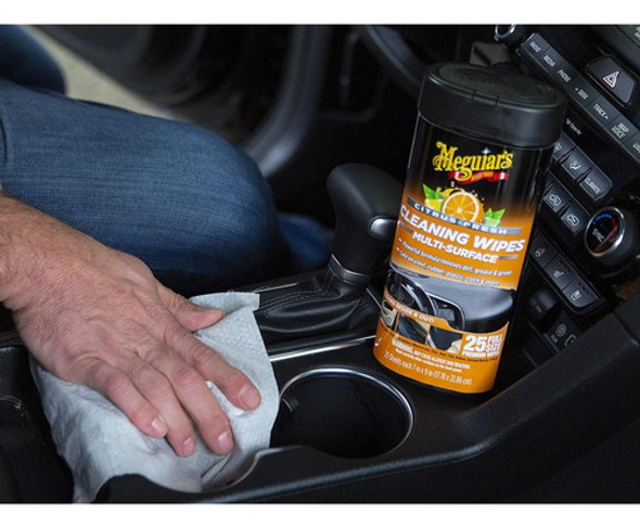 Toallitas Limpiadoras Citrus-fresh De Meguiar Para Superfici 1