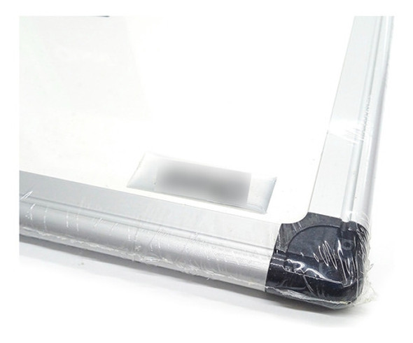 Pizarra Blanca Laminada Olami Marco De Aluminio 75x100cm 1