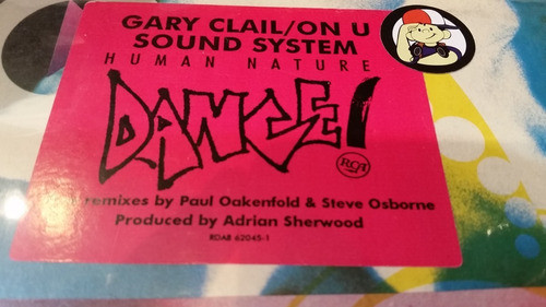 Gary Clail On U Sound System Human Nature Maxi Usa Promo 91 0