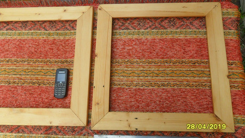 Par D Marcos Realizados Con Madera Oregon Reciclada 44 X 45 1