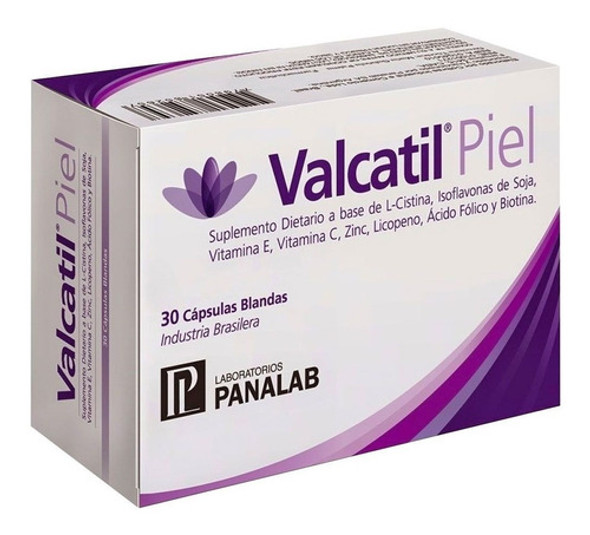 Valcatil Piel X30 Capsulas Blandas Antiedad Firmeza 0