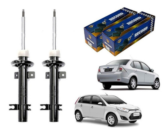 Kit 2 Amortiguador Delantero Record Ford Fiesta Nuevo 2010 0 Kit 2 Amortiguador Delantero Record Ford Fiesta Nuevo 2010 0