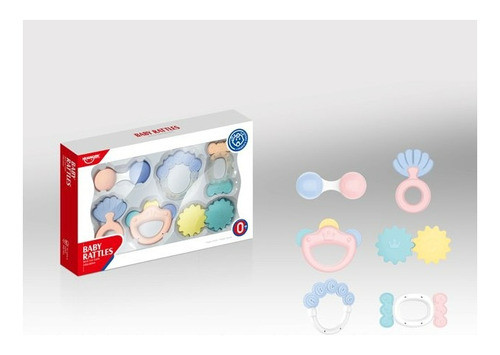 Set Bebe Sonajeros Y Mordillos 6 Piezas 1813108 Huanger 0