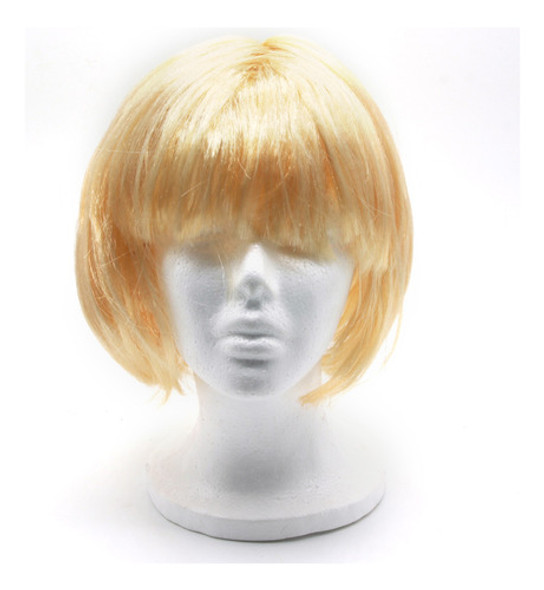 Peluca Pelo Corto Lacio Con Cerquillo Flaber 1