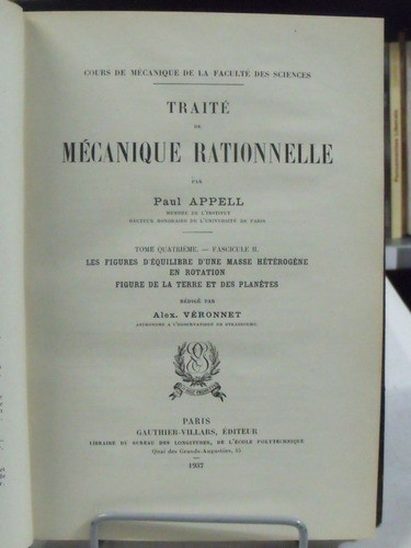 Livro Traité De Mécanique Rationnelle V 5 Paul Appell 1933 0