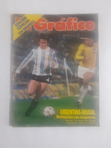 El Gráfico 3063 Mundial 1978 Argentina 0 Brasil 0 0