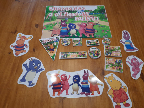 Backyardigans Combo Cumpleaños Y Candy Bar Oferta 1