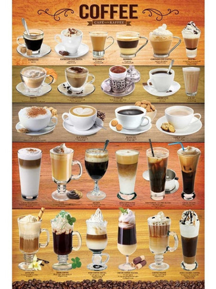 Puzzle 1000 Piezas Coffee - Eurographics 1
