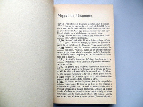 Niebla Miguel De Unamuno Sarpe Novelas Inmortales 1984 1