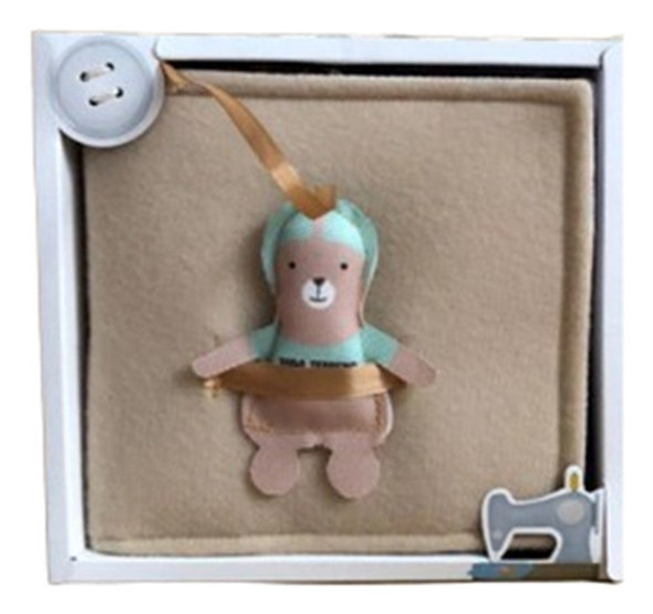 Libro Sensorial Transportes + Osito Sonajero N.c 0