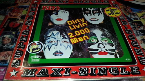 Kiss Dirty Livin 2000 Man Vinilo Maxi Dificil Germany 1979 0