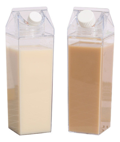 Garrafa Bebida Transparente Creative 500ml Suco Agua Leite 0