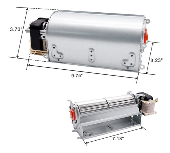 Adviace Soplador De Chimenea 600-1 Para Chimeneas De Calor . 1