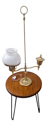 Portatil De Living Antigua De Bronce 1