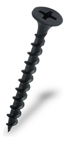 3000 Tornillos Drywall Punta Aguja 3.5 X 38 Mm Unc En Pote 0