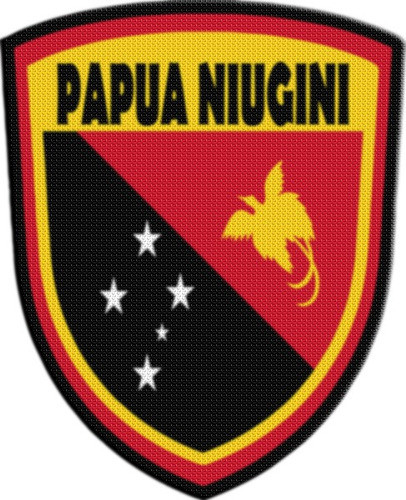 Parche Termoadhesivo Escudo Papua Nueva Guinea 0