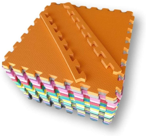 6 Tatames 50x50 Fundo De Piscina E Cercado-piso Anti Impacto 1