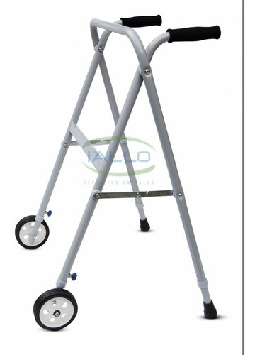 Atar -  Andador Tijera Pintado De Aluminio C/ruedas 0
