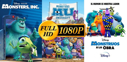 Monsters Inc Peliculas Y Serie Calidad Full Hd Disney 0