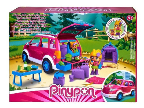 Playset Pinypon Coche Camping Original 0