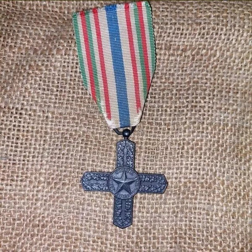 Antigua Medalla Orden Militar De Vittorio Veneto Italia -358 0