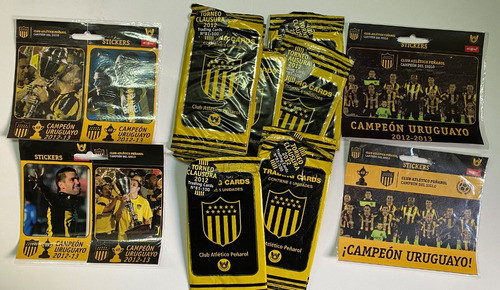 10 Sobres Aligraf Club Atlético Peñarol Clausura 2012, 4 Peg 0