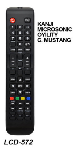 Control Remoto Para Smart Tv Kanji Mustang Oyility Lcd572 1