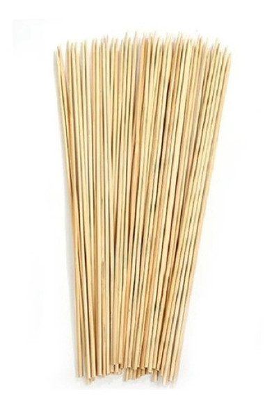 Palitos De Madera Para Brochette X 100 Aprox 30 Cm 0 Palitos De Madera Para Brochette X 100 Aprox 30 Cm 0