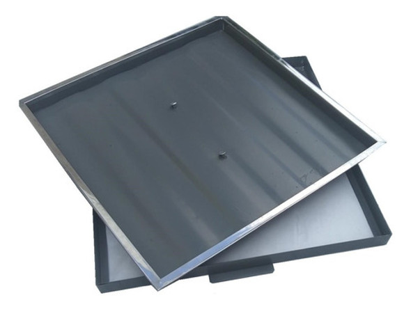 Tapa Camara Super Reforzada 50x50 Filete Acero 0