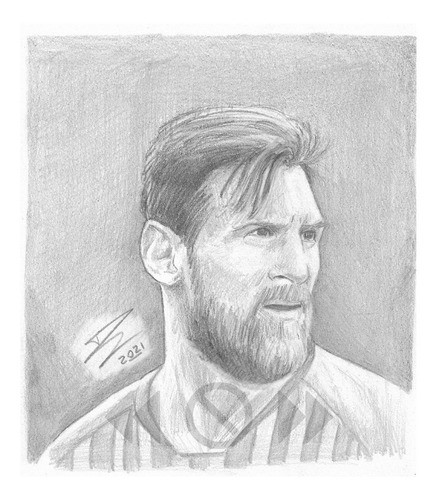Retrato Hoja A3 Dibujo A Lápiz Personalizable Para Regalar 1