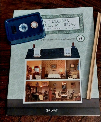 Revista De Salvat #61 Arma Tu Casa De Muñecas Victoriana 0