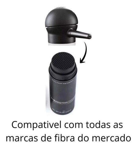 Aplicador/ Borrifador Para Fibra Maquiagem Capilar Hair 1