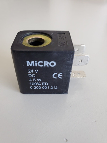 Bobina Micro 24 Vcc  0.200.001.212 Serie 22 Global Class 1