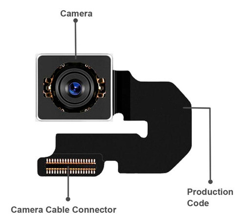 Cambio De Camara Trasera Compatible Con iPhone 6 1