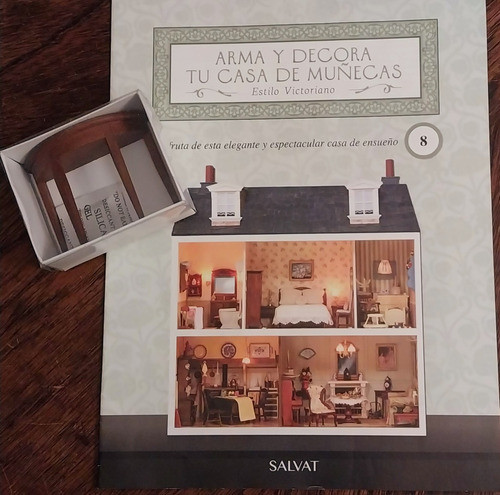 Revista Salvat Casa De Muñecas Victoriana Para Armar #8 0
