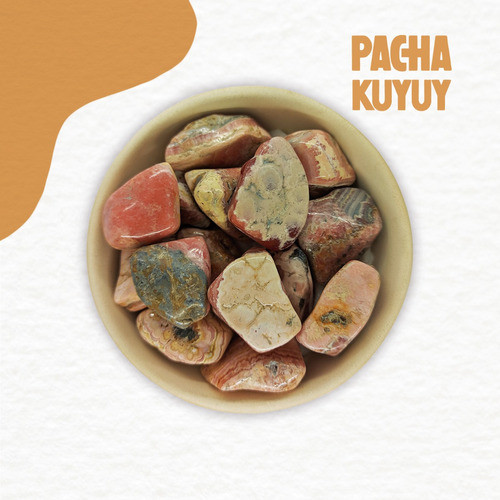 Rodocrosita Piedra Rolada Mediana X 1 U. 1