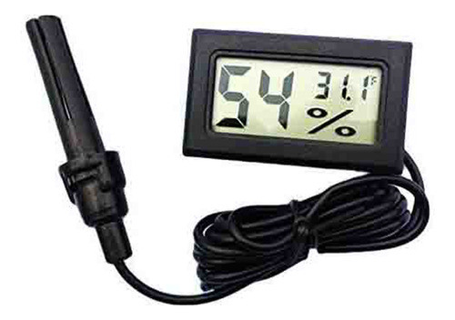 Medidor De Temperatura Y Humedad Ambiental Termohigrometro 0