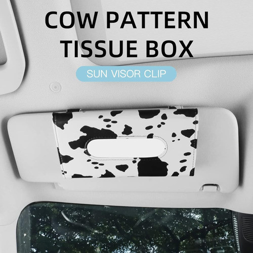Accesorios De Coche Con Estampado De Vaca Para Mujeres, Sopo 1