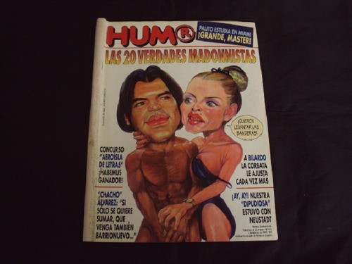 Revista Humor # 470 - Tapa Antonio Banderas Y Madonna 0