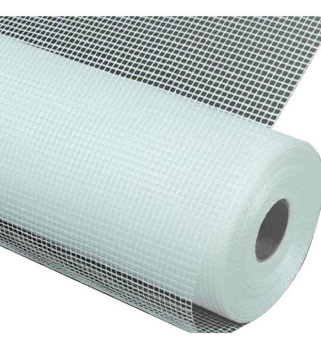 Malla De Fibra De Vidrio 5x5mm 1m X 50m 0